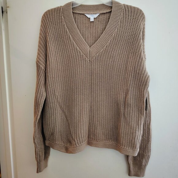 New beige Time and Tru brand sweater (size L) - Picture 1 of 12